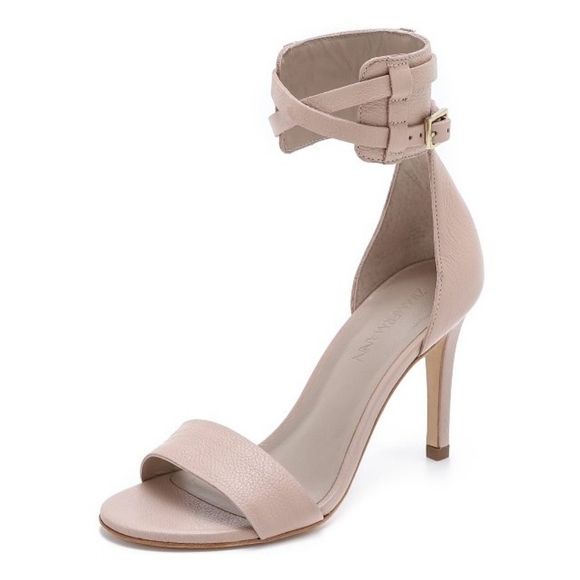 Zimmermann Buckled Cuff Sandals  Blush sz 40 9.5 - Picture 2 of 16